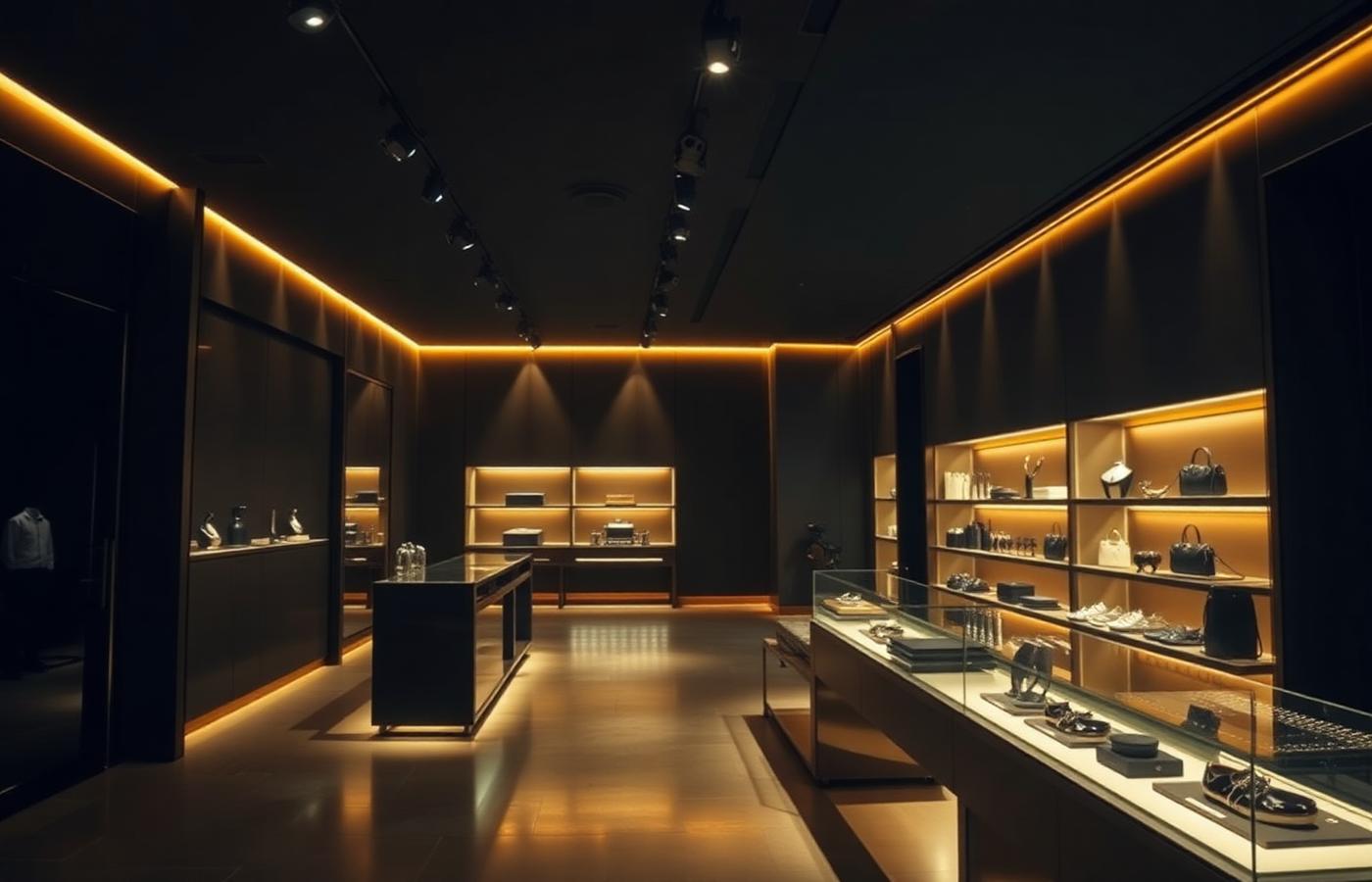 Retail lighting by BRIIX